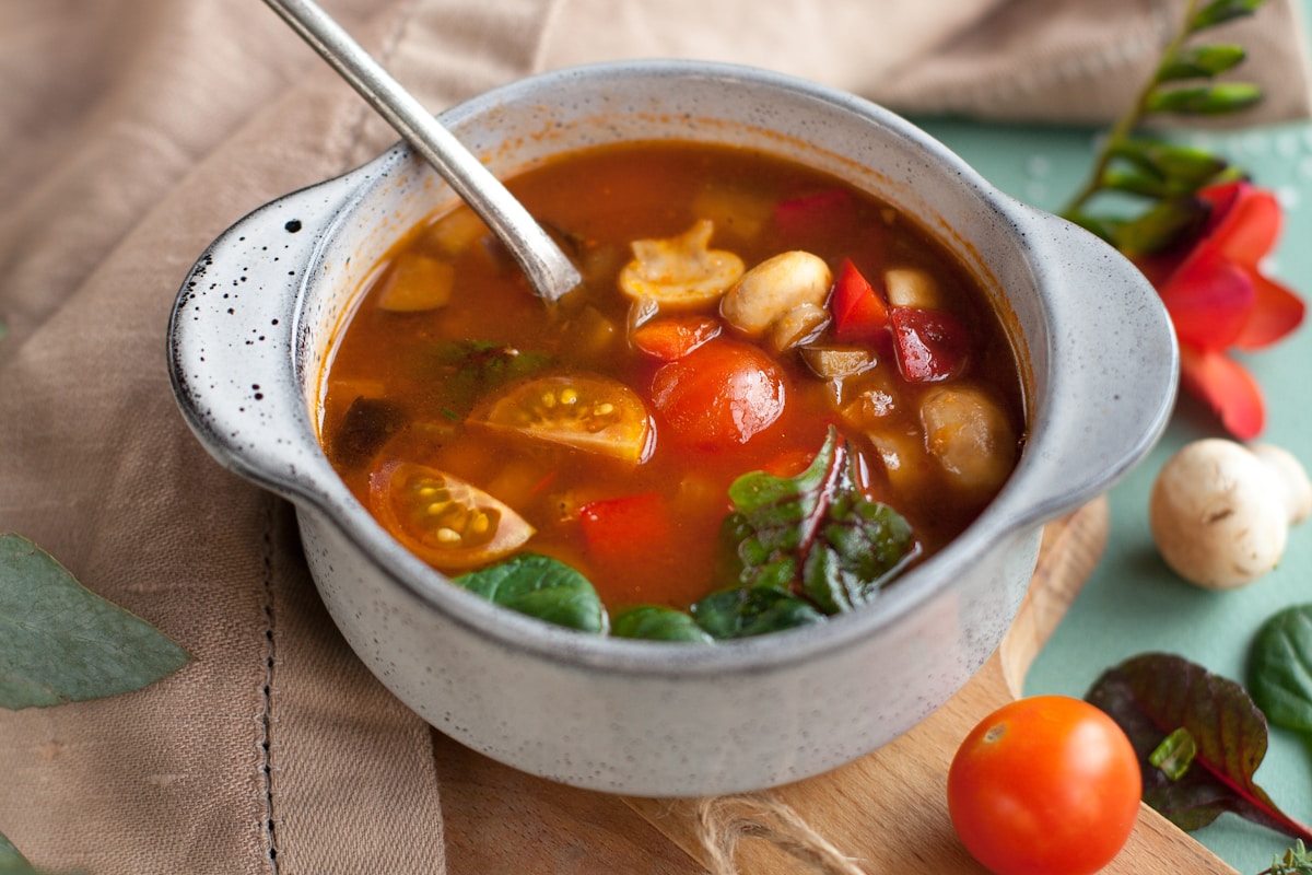 Creamy Roasted Pumpkin Soup with Ginger